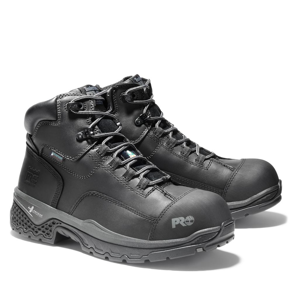 Bocanci De Muncă Timberland Barbati Negrii - Pro® Bosshog 6\" Comp Toe - Romania - NFIMDG239